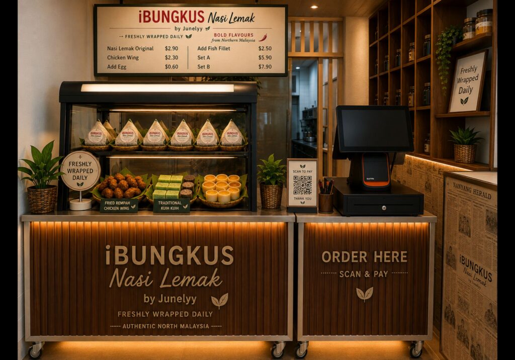 Authentic Northern Malaysian nasi lemak made fresh daily in Singapore